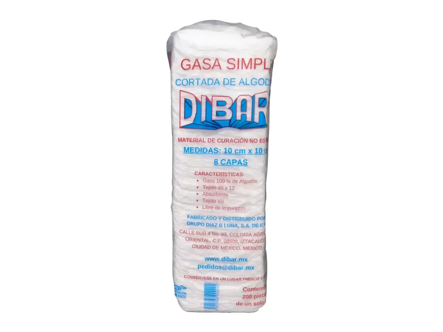Gasas No Estériles – Alto Volumen de Absorción - Imagen 1