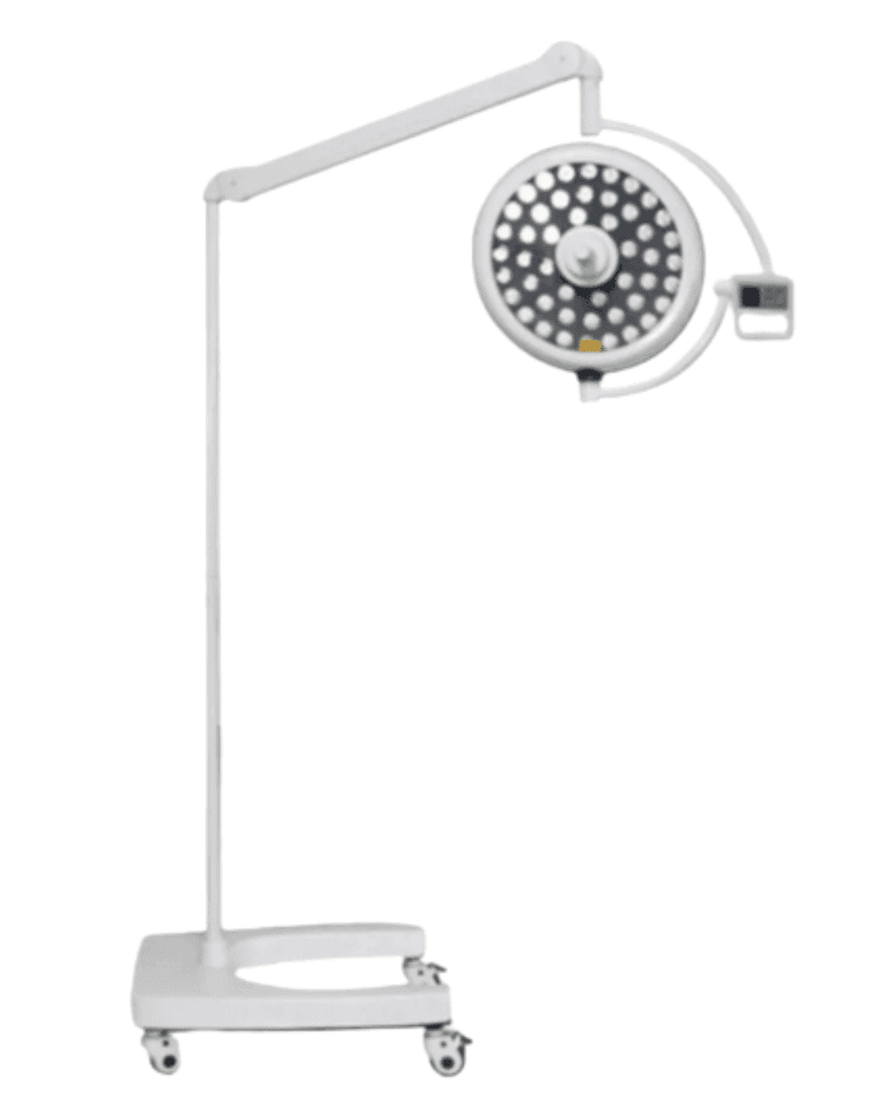 Lampara de cirugía de 1 brazo para piso