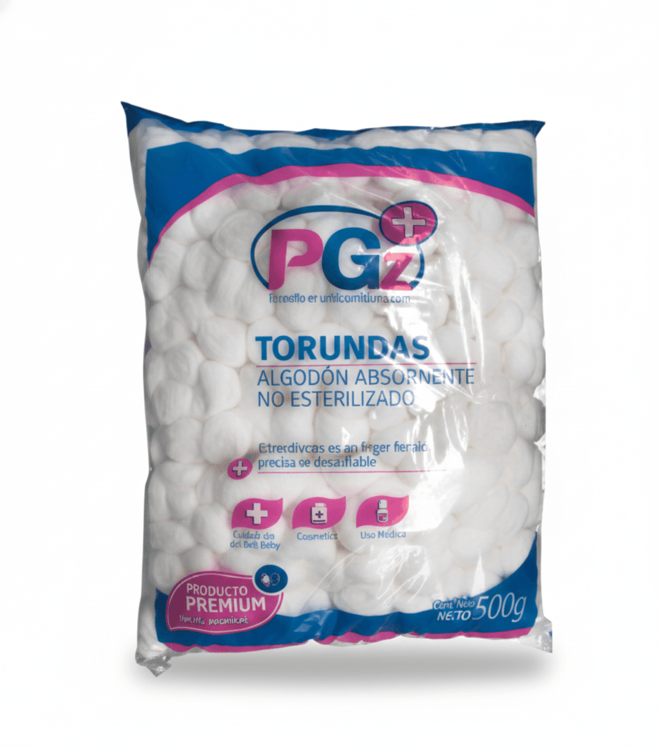 Torundas de Algodón Puro - Imagen 1