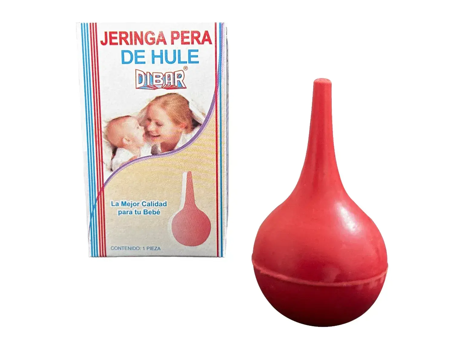 Jeringa Pera de Hule – Dispositivo Aspirador - Imagen 1
