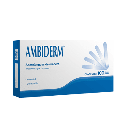 Abatelenguas de Madera (Paquete x 100)