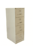 Archivero Vertical Metálico de 4 Gavetas