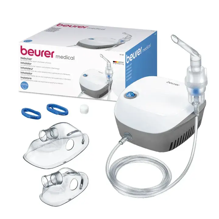 Nebulizador de Compresor Beurer IH18 | Para Asma y Terapia Respiratoria - Imagen 1