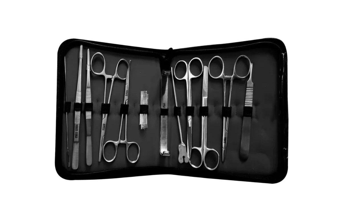 Set Instrumental para Curación 12 piezas - Marca Hergom Medical - Imagen 1