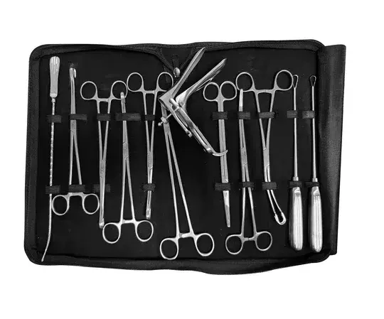 Kit Instrumental Ginecológico para Revisión Uterina 12 Piezas Hergom Premium - Imagen 1