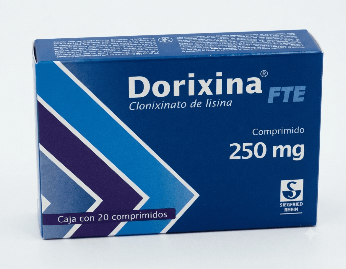 Dorixina Fte® 250 mg C/20 Comprimidos (Clonixinato de Lisina)