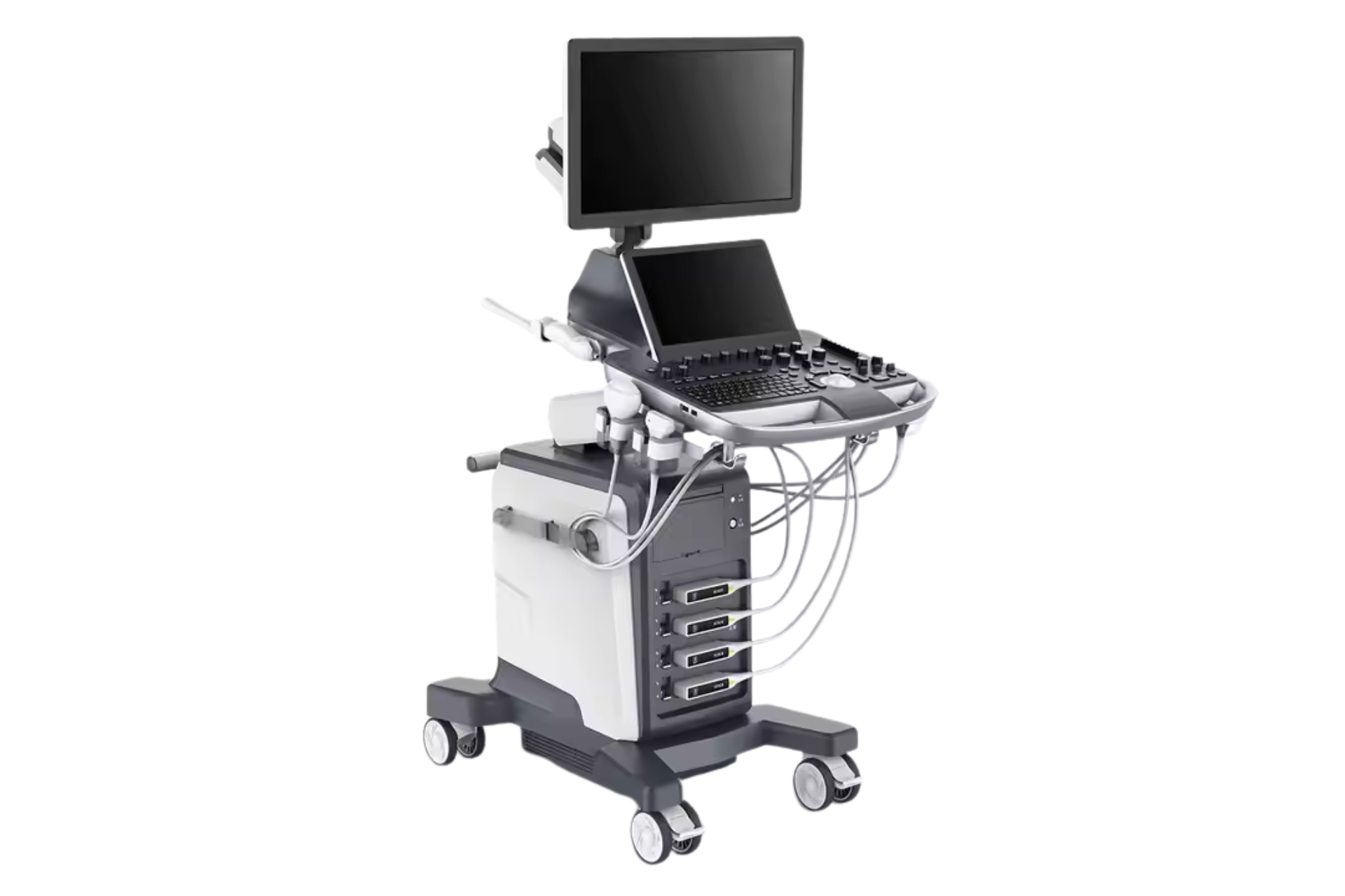 Ultrasonido con carrito sistema doppler 